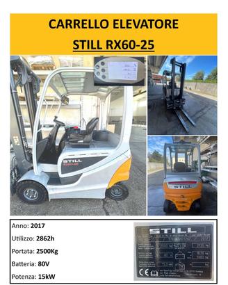 Carrello elevatore Still Rx60-25