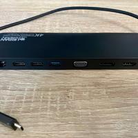 Docking station hub USB-C per Notebook e MacBook