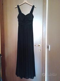 vestito lungo nero H&M