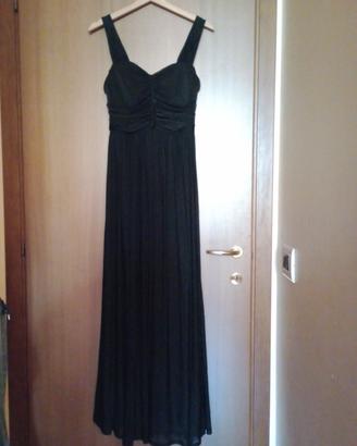 vestito lungo nero H&M
