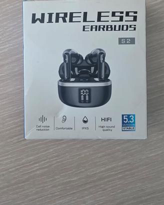 Auricolari Wireless Bluetooth 5.3 Modello S2 