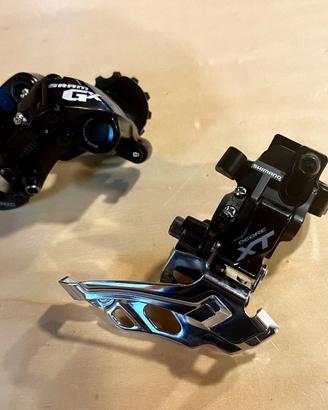 Gruppo Completo SRAM GX Shimano XT 2x10 + M.C. GXP
