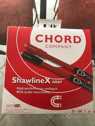 Cavo di segnale chord Shwline rca i mt  			