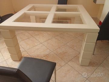 tavolo in legno da falegname 