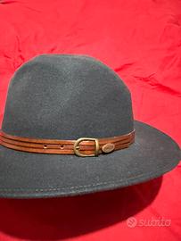 Cappello Panizza feltro nero tg 59