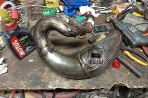 marmitta Aprilia mx 125