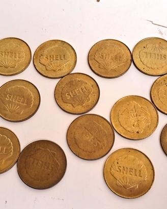 Gettoni Promozionali Commemorativi Shell Lotto 18