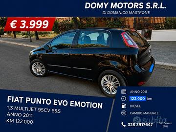 Fiat punto evo 1.3 multijet 95cv s&s emotion 2011