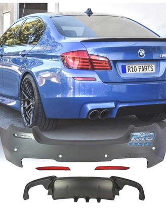 PARAURTI POSTERIORE BMW F10 10-13 LOOK M PDC