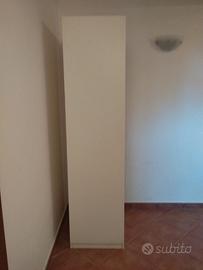 Armadio 1 anta bianco 190 x 50 largo  60 profondo