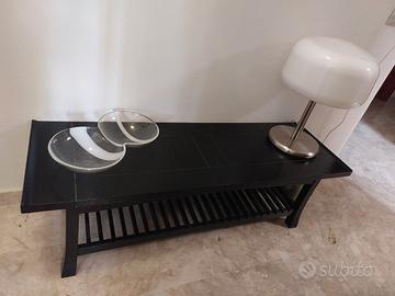 Tavolino basso in wengè