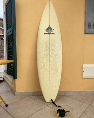 Tavola da Surf Shortboard 6'3" High Tide