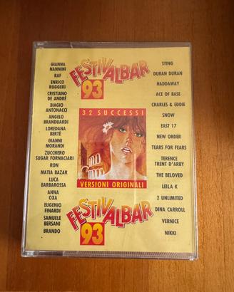 2 cassette “festival bar “ 1993