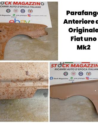 Parafango anteriore dx nuovo originale Fiat uno e 