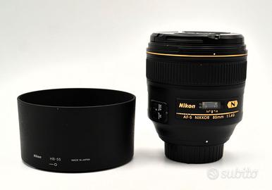 Nikon 85 AF G  F1.4 N