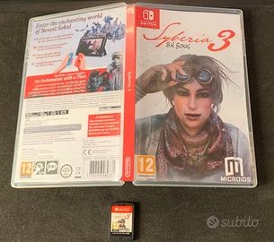 nintendo switch Syberia 3