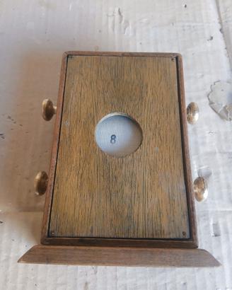 Calendario perpetuo legno