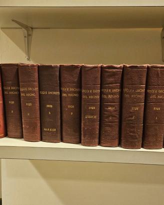 LEGGI e DECRETI REGNO D'ITALIA dal 1915 al 1930