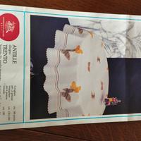 Tovaglia rotonda nuova 8 tovaglioli