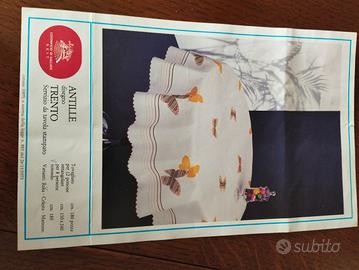 Tovaglia rotonda nuova 8 tovaglioli