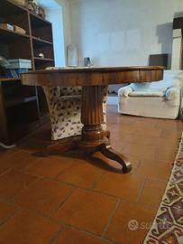 Tavolo stile impero lombardo veneto