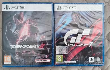 🎮 GIOCHI PS5 NUOVI E SIGILLATI – TEKKEN 8 + GT7