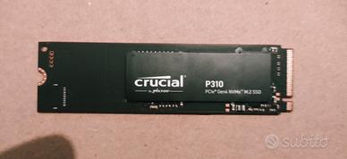 Crucial P310 SSD NVME 2TB - 1 ora di utilizzo