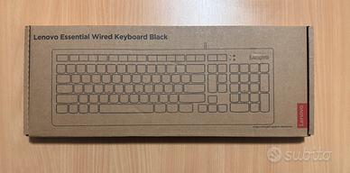 Tastiera Lenovo Essential Wired Keyboard Black