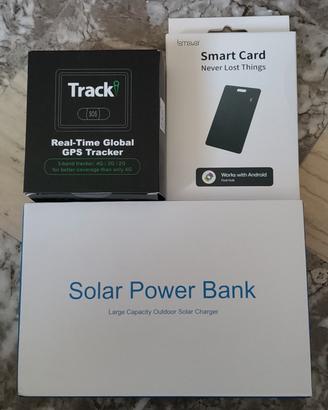 Bundle POWER BANK + TRACKI GPS + SMART CARD 