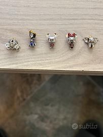 5 charms pandora