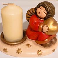 thun angioletto cuore con candela