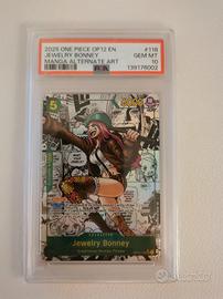 one piece jewelry bonney manga alt art PSA 10