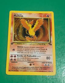 Moltres Holo 12/62 Fossil 1a Edizione ITA