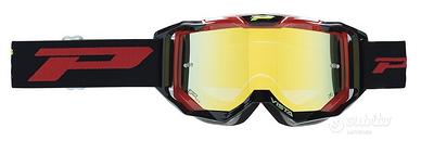Maschera 3303 Pro Grip Vista 125 FL BLACK - RED