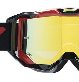 Maschera 3303 Pro Grip Vista 125 FL BLACK - RED