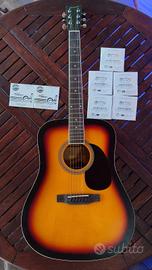 Chitarra Acustica Savannah + 7 corde + Accessori 