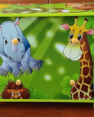 Mobiletto per la camera dei bambini