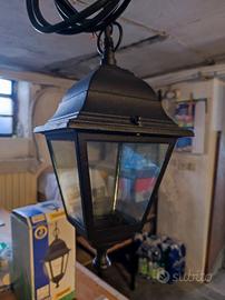 lampada a sospensione da esterno
