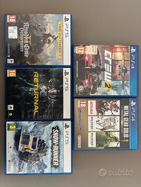 Giochi PS4 e Ps5
