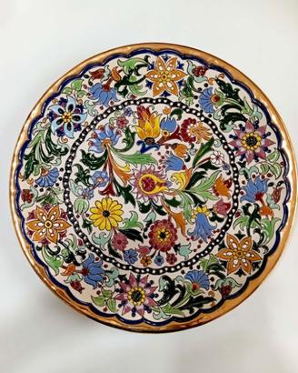 Piatto decorativo Sevilla , motivo floreale