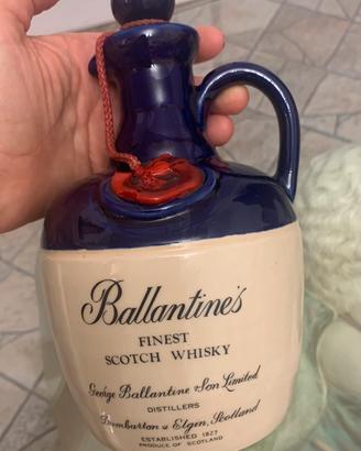 Brocca Vintage Whisky (vuota) colore blu notte