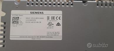 pannello operatore touch siemens