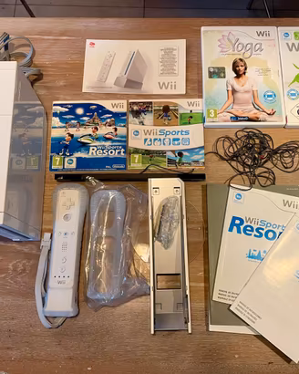 Nintendo Wii Bianca + Wii Sports 