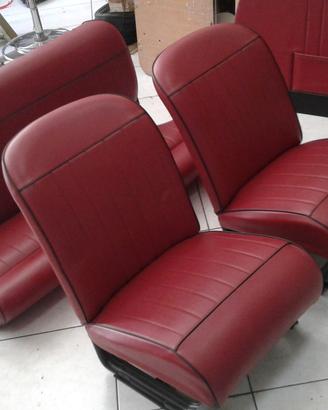 Bianchina panoramica-berlina tappezzerie sedili