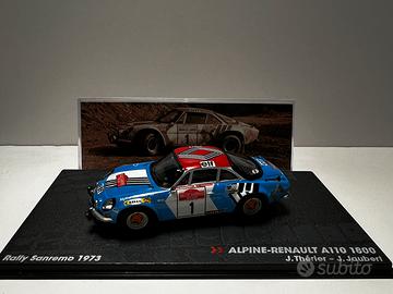 ALPINE - RENAULT A110 1800 Rally Sanremo 1973