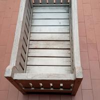 n. 2 fioriere in legno 