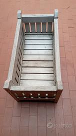 n. 2 fioriere in legno 