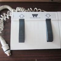 Lettino Wesseling comando pedaliera