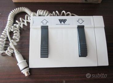 Lettino Wesseling comando pedaliera