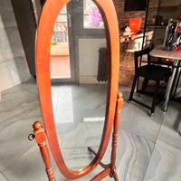 Specchio da terra ovale